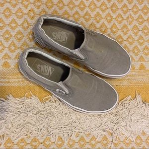 Grey vans